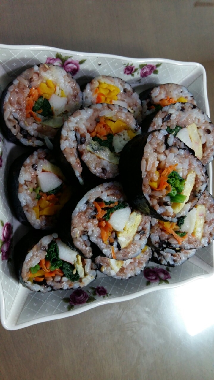 엄마랑김밥 이미지