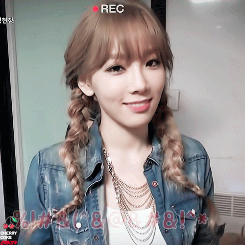 기분좋은 태연 .gif | 인스티즈