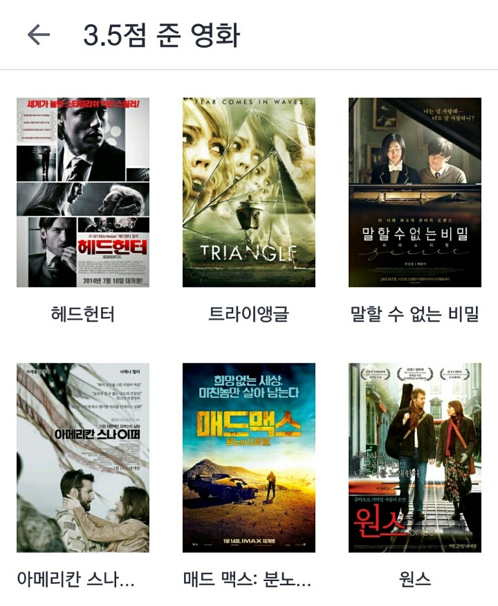 개인적인 영화 평점... | 인스티즈