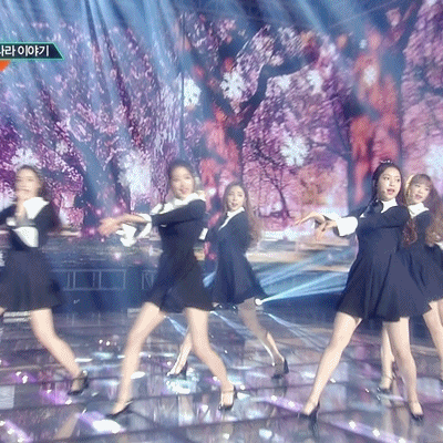 오늘자, 에이프릴 - 봄의 나라 이야기 무대 캡처 모음 -와이파이 권장- | 인스티즈