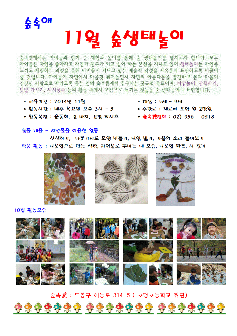 숲속애 이미지