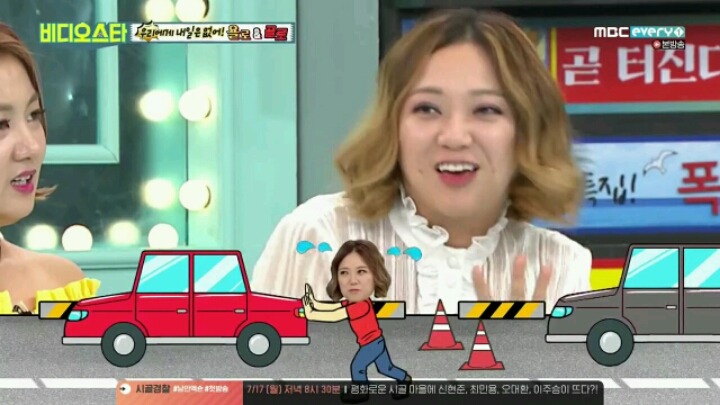 기름이 없어 도로 한 가운데에 차가 멈췄을때 김숙의 대처법ㅋㅋ | 인스티즈