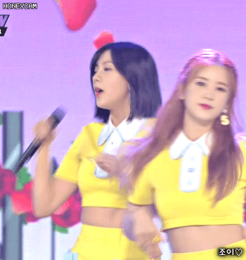 오늘 더쇼 에이핑크 오하영 하멘.gif | 인스티즈