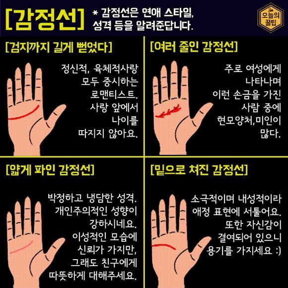 재미로 해보는 손금 보는법 | 인스티즈