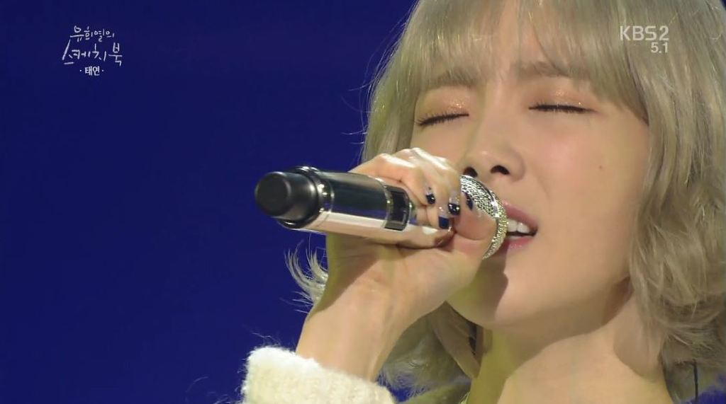 유희열의 스케치북에 혼자 출연한 소녀시대 태연 | 인스티즈