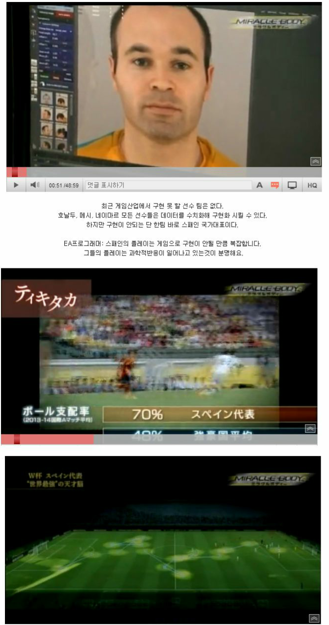 몇년전 일본의 한 TV 프로그램에서 분석한 사비 | 인스티즈