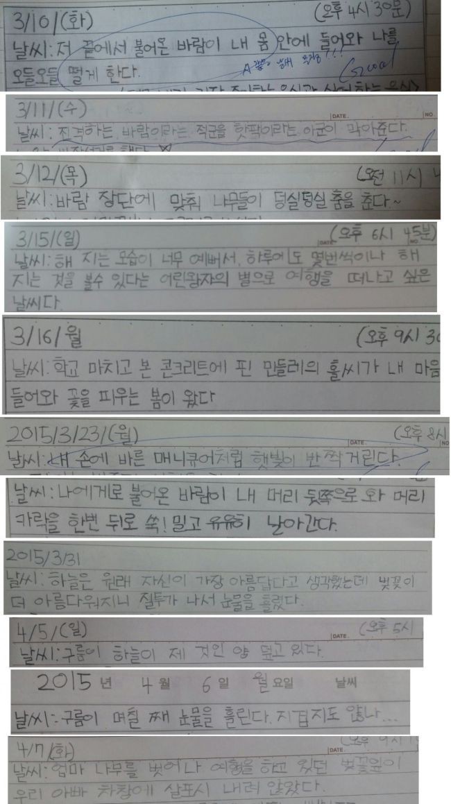 안흔한 초등학생의 일기 | 인스티즈