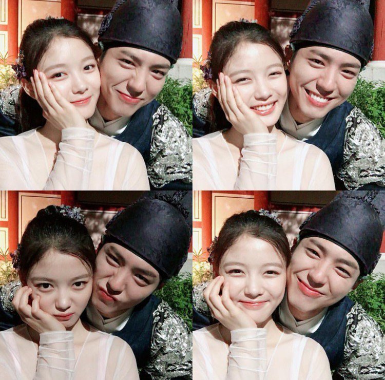 [사진] 2016년 구르미 그린 달빛으로 흥했던 박보검,김유정 .JPG | 인스티즈