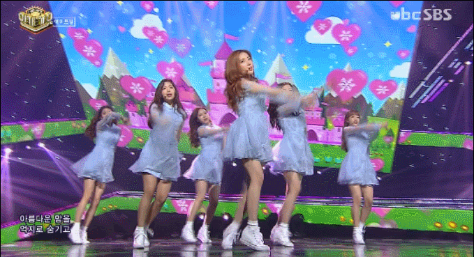 [데이터주의] 170115 인가 에이프릴 - 봄의 나라 이야기.gif | 인스티즈