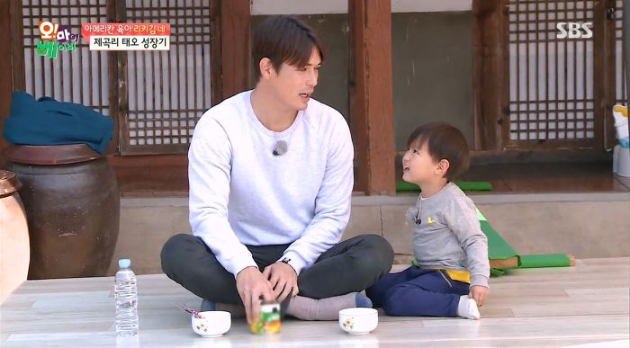 [오마이베이비] 태오가 생각하는 재미있는 얘기 (주의 feat.불태우는 연기혼) | 인스티즈