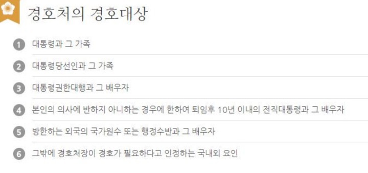 청와대의 경호를 요구하며 소리치는 들 | 인스티즈