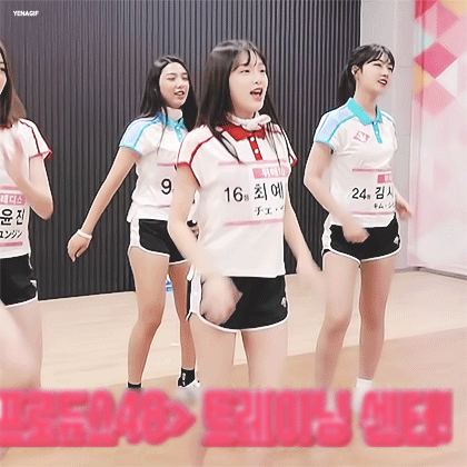 프듀48 비하인드 최예나.gif | 인스티즈