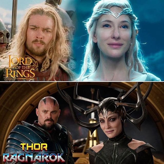 아는 사람은 아는 반지의제왕 세계관에 나왔던 마블 세계관 출연진들(feat 스타트랙) | 인스티즈