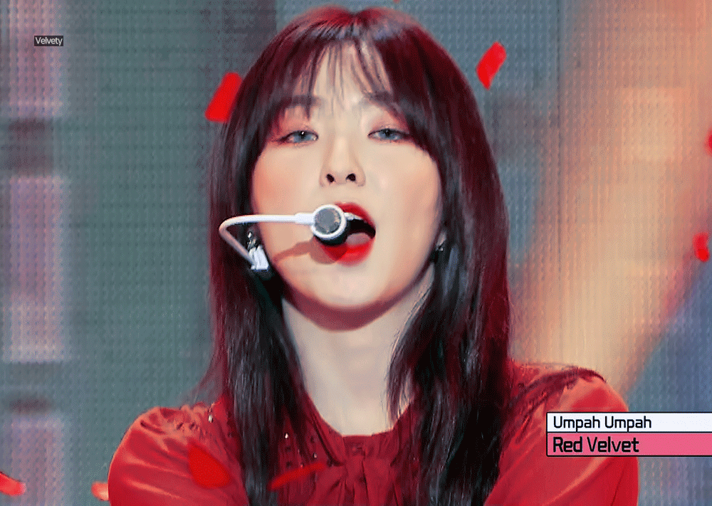 지난주 음악중심 레드벨벳 아이린.gif | 인스티즈