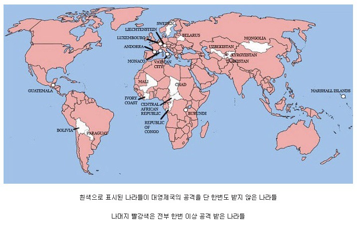 영국에게 공격받은 적 없는 나라 | 인스티즈