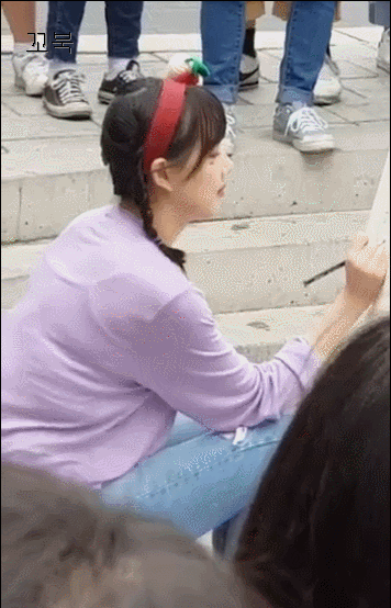 오늘자 여자친구 예린이.gif | 인스티즈