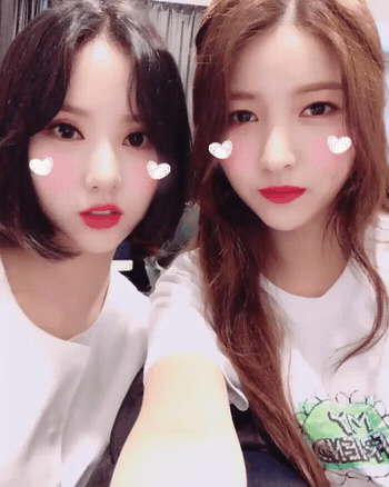 여자친구 은하&소원.gif | 인스티즈