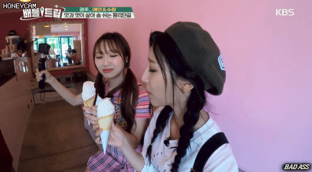 경주투어 하라니까 완전히 먹방투어를 해버린 걸그룹.gif | 인스티즈