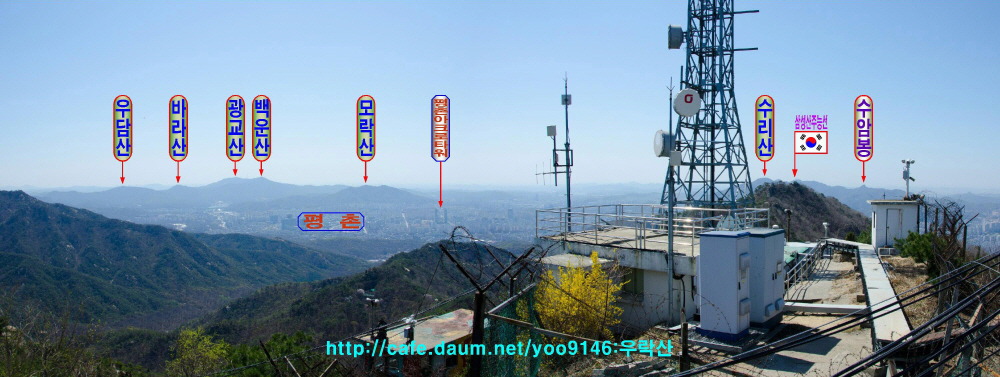 정상 조망점 이미지