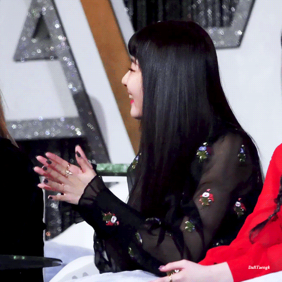 골든디스크 대기석 슬기.gif | 인스티즈