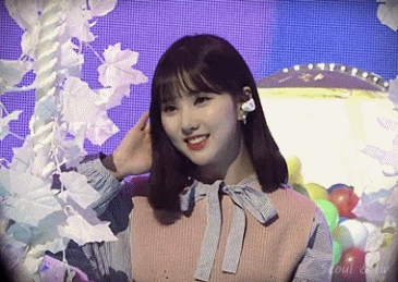 171026 엠카운트다운 여자친구 은하 비하인드 gif | 인스티즈