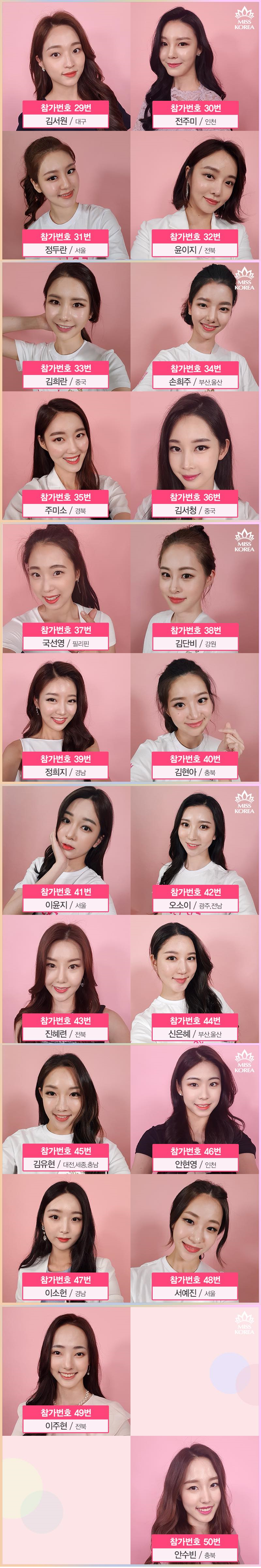 2018 미스코이라 50인 | 인스티즈