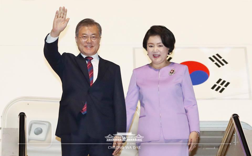 문재인 대통령 뉴질랜드 도착 | 인스티즈