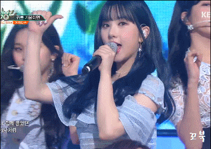 180720 뮤직뱅크 여자친구 - summer remix.gif | 인스티즈