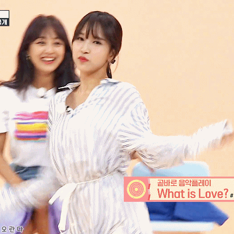 왓이즈럽 섹시버전에 도전한 미나.gif | 인스티즈