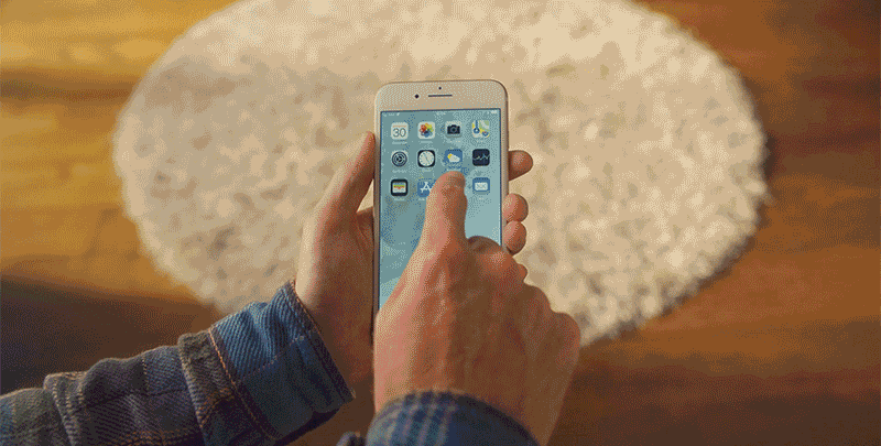 애플 iOS 11에 탑재된 증강현실(AR)의 신박한 기능.gif | 인스티즈