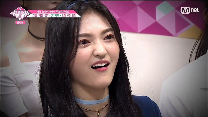[프듀48] 피카부 1,2조 무대에 대한 연습생 리액션.jpg | 인스티즈