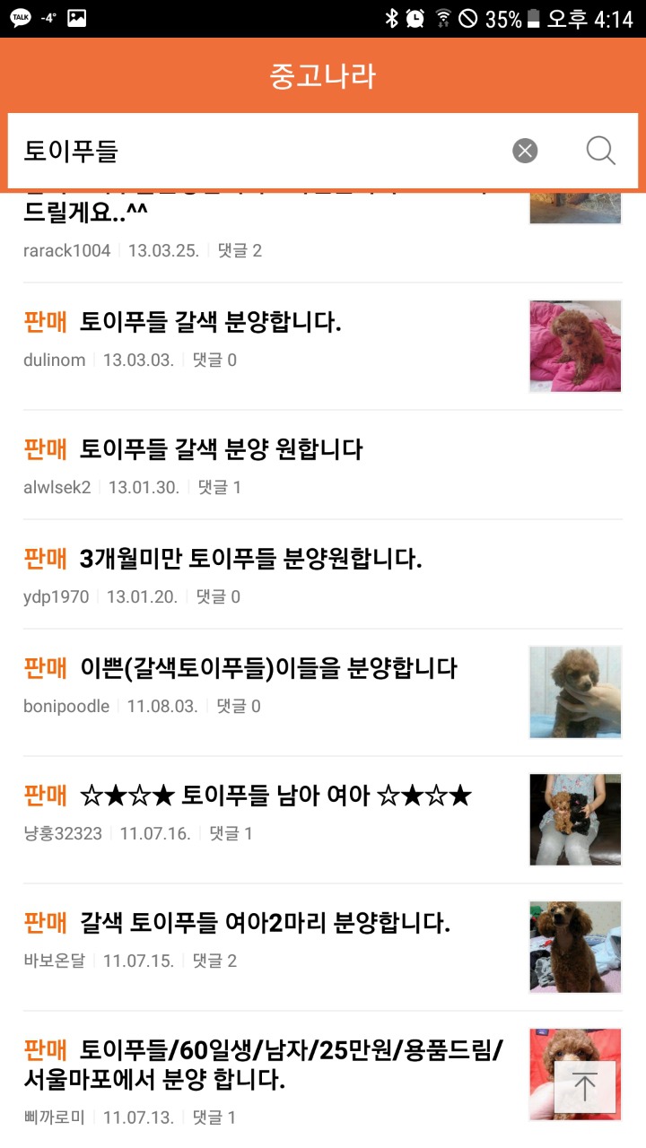 네이버 카페 중고나라에서 파는 강아지들 | 인스티즈